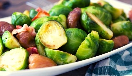 Shredded Brussels Sprouts Salad