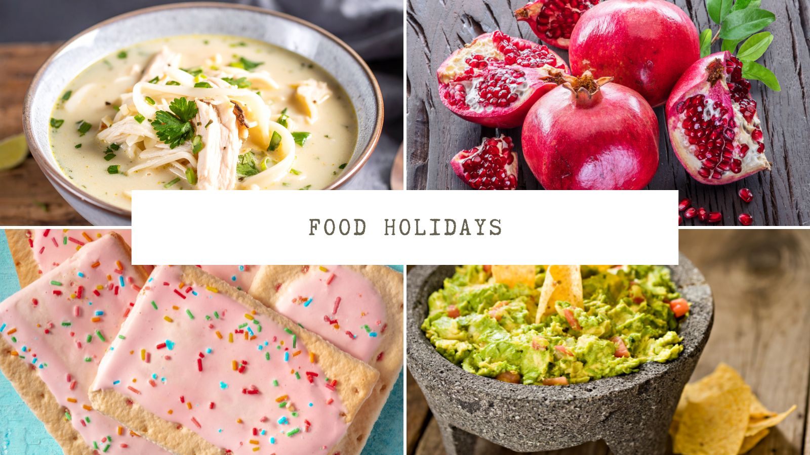 Food Holidays & Events in November