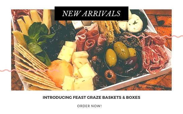 Check out our Feast Graze Baskets and Boxes